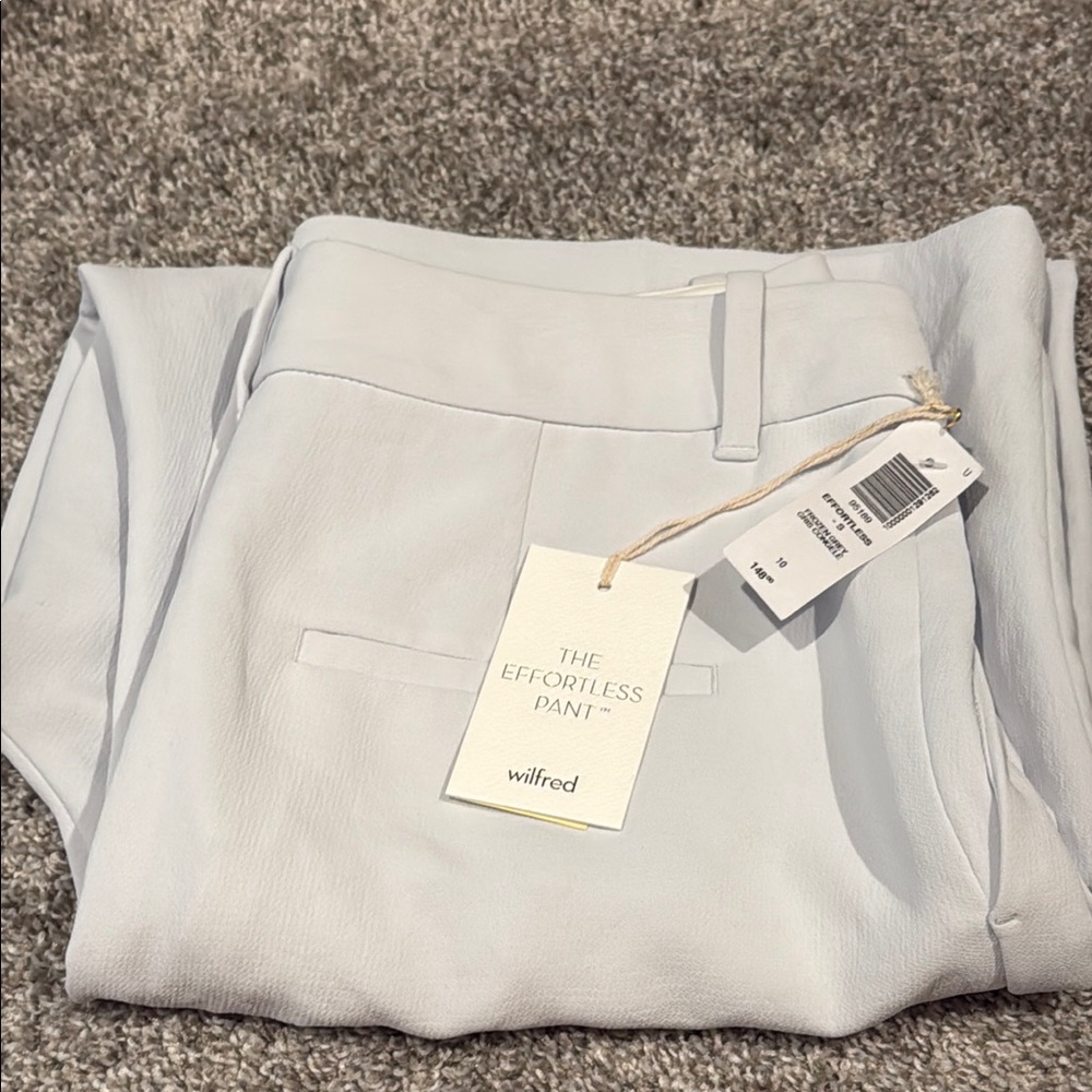 Wilfred  Frozen Grey Effortless Pants